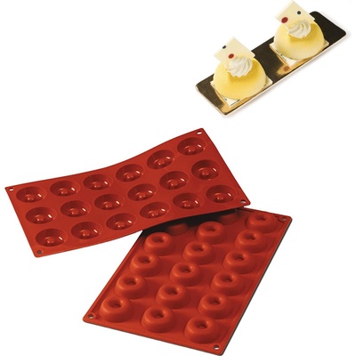 Silikomart Форма за сладки Sf010 Savarin силиконова (20.010.00.0065)