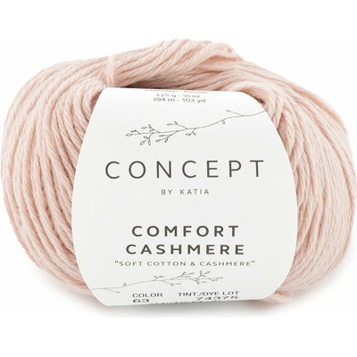COMFORT CASHMERE Katia Farby COMFORT CASHMERE: 63 púštna ružová