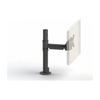 Ergonomic Solutions Old SpacePole Screen Mount with 200mm Swingarm, VESA 75/100 - BLACK to mountVESA 75/100 Screen - Black