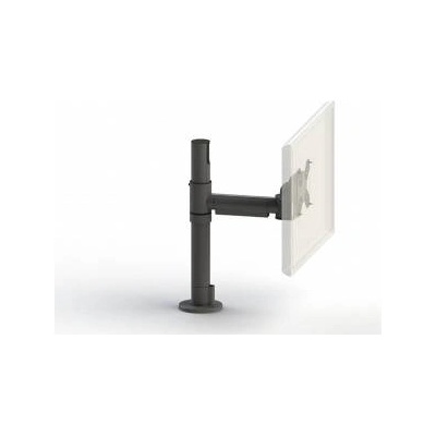 Ergonomic Solutions Old SpacePole Screen Mount with 200mm Swingarm, VESA 75/100 - BLACK to mountVESA 75/100 Screen - Black