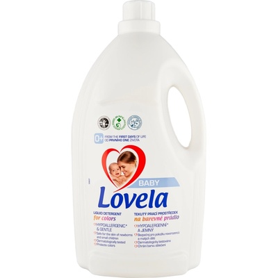 Lovela Течен перилен препарат Lovela Baby за цветни дрехи 50 бр. 4.5 л