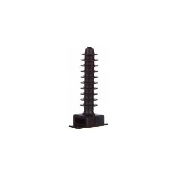 EM Group Flat mounting bar black for ties F=8mm BMKN5458AE /100pcs. /