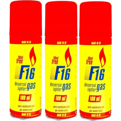 Sada PLYN do zapaľovačov F16 100ml x 3ks