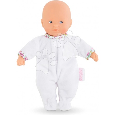 Corolle Mini Calin Good Night Blossom Garden s modrýma očima pyžamem a vakem na spaní 20 cm – Zbozi.Blesk.cz
