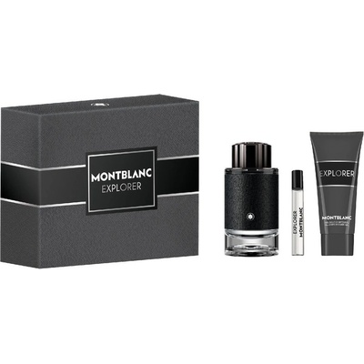 Montblanc Explorer EDP 100 ml + sprchový gél 100 ml + EDP 7,5 ml darčeková sada