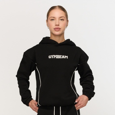 GymBeam Дамски суичър Varsity Black XL