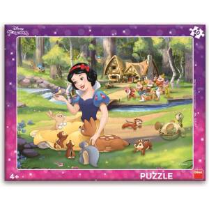 Dino - Puzzle Snow White and Animals 40 - 40 - 99 piese