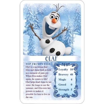 Winning Moves Карти за игра, Winning Moves, Top Trumps, Фроузен