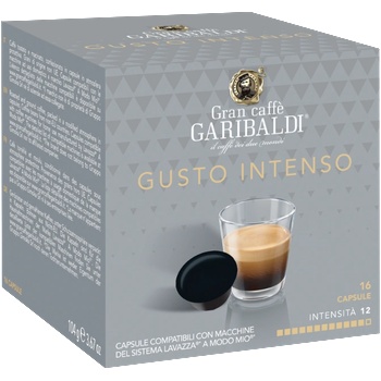Gran Caffe GARIBALDI Гарибалди кафе капсули Интензо 16бр. АММ система