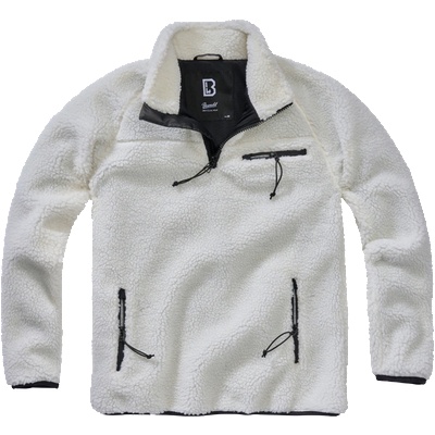 Brandit Брандирано яке от полар Teddyfleece Troyer, бяло (5022.7)