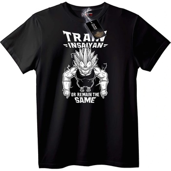 NOONEBRAND Тениска Train Insaiyan - M, Black