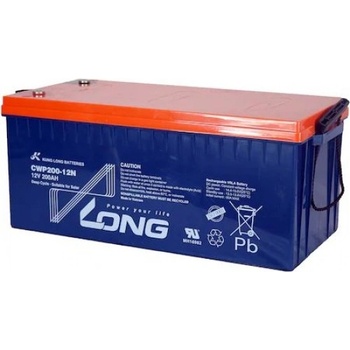 Long Тягов Lead Carbon (Оловно-Карбонов) акумулатор 12V 200Ah LONG (CWP200-12N)