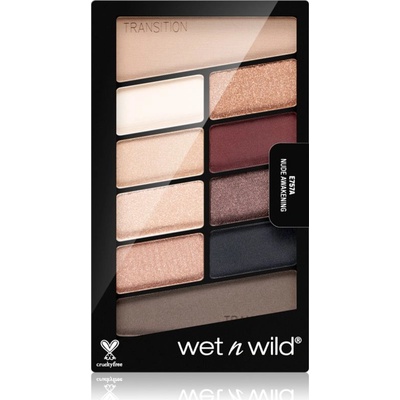 wet n wild Color Icon палитра сенки за очи цвят Nude Awakening 10 гр