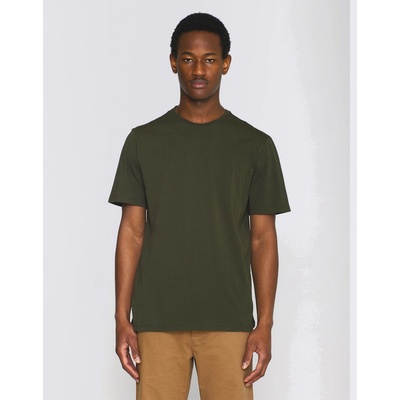 Knowledge Cotton Agnar Basic t-shirt 1090 Forrest night