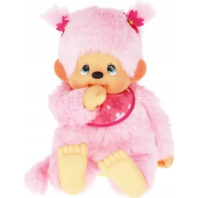 Monchhichi 242429 Obrovská ružová opička 80cm