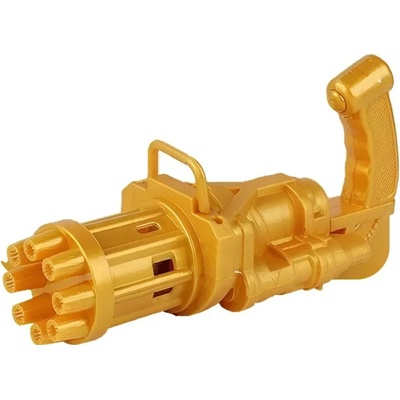 Zaparkorun Bublinková pistole Bubble gun zlatá