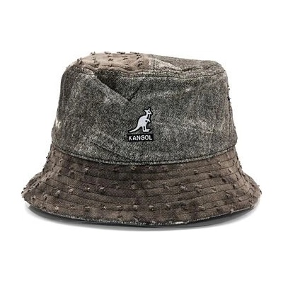 Kangol Denim Mashup Bucket Black Trompe L'Oeil