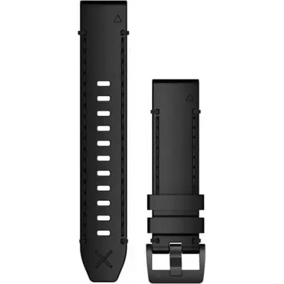 Garmin QuickFit 22 черна кожена каишка (MARQ) 010-12738-19 (010-12738-19)