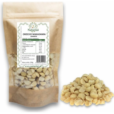 Naturini Makadamové orechy celé orechy 500 g