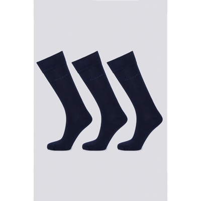 Gant ponožky SOFT COTTON SOCKS 3-PACK modrá