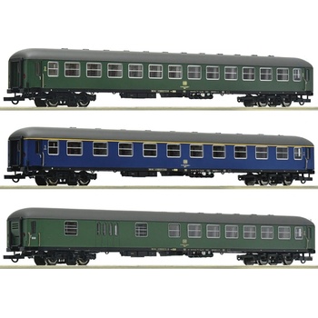 Roco Комплект от три пътнически вагона 1 - D 377 „Hispania-Express, DB (6200051)