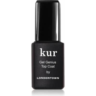 LONDONTOWN Kur Gel Genius Top Coat vrchní lak na nehty bez použití UV/LED lampy 12 ml