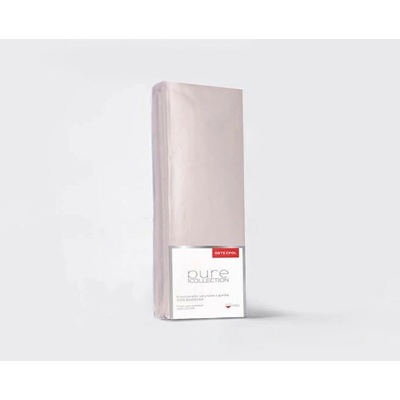 Detexpol satén napínací prostěradlo Pure Collection pudrově růžová 220X200 ZG