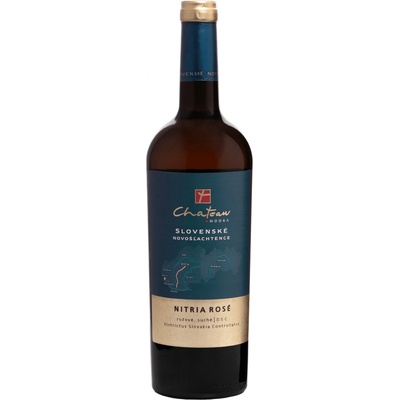 Chateau Modra Nitria Rosé 2022 12% 0,75 l (čistá fľaša)