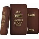 Bugatti Калъф bugatti slimcase за поставяне в изправено положение (универсален, размер pouch sl) wood 07867 (07867)