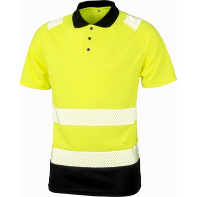Result unisex recyklovaná bezpečnostná R501X Fluorescent yellow