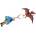 Schleich Комплект фигурки Schleich Dinosaurs - Преследване с реактивна раница (41467-37577)