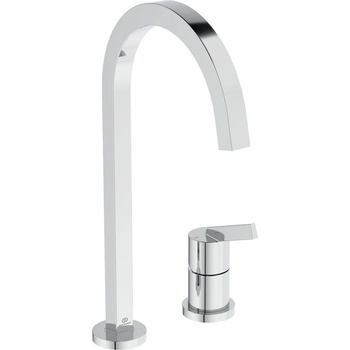 Vidima Стоящ смесител за кухня Gusto, Vidima, BD423AA, с висок тръбен чучур (BD423AA)