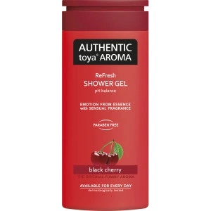 Authentic Toya Aroma Автентичен душ гел Toya Aroma Black Cherry, 400 мл