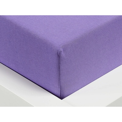 XPOSE jersey prostěradlo Exclusive - fialové 70x140