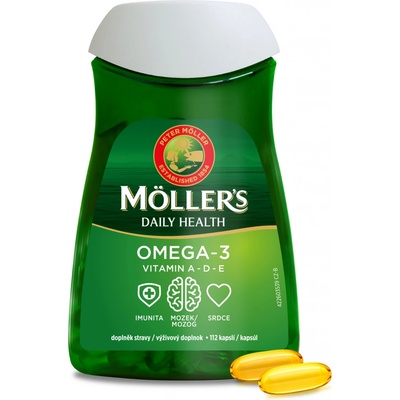 Mollers Omega 3 Double 112 kapslí – Zboží Mobilmania