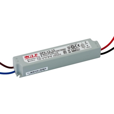 GLP GPV zdroj plastový CV IP67 různé typy 12V/24V - 12V, 12W