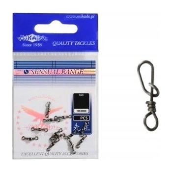 Mikado Rychloupínací Karabinka Snap veľ.S 10 ks