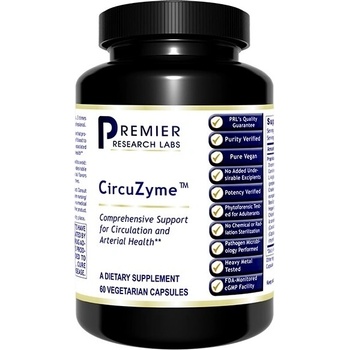 Premier Research Labs CircuZyme, сърдечно здраве, 60 билкови капсули