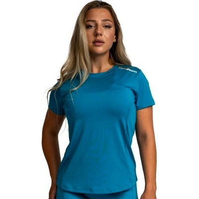 GymBeam Dámske športové tričko Limitless Aquamarine