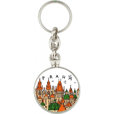 Klíčenka s motivem Prahy - věže – Zbozi.Blesk.cz