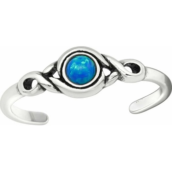 Image 1 of Bijutanki Сребърен Пръстен за Крак с Камък