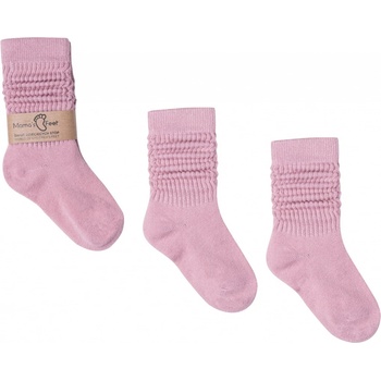 Mama's Feet dětské podkolenky ponožky Pink Dreams růžové