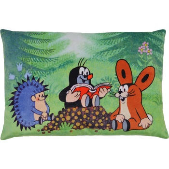 MÚ Brno Polštář Krtek čtenáři 32x21