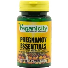 Veganicity Pregnancy Essentials Vitamíny a minerály pre tehotenstvo 60 tabliet