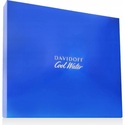 Davidoff Cool Water Davidoff Cool Water EDT 125 ml + balzám po holení 75 ml + sprchový gel 75 ml