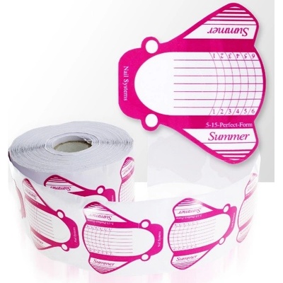 Clavier šablony na nechty 100ks