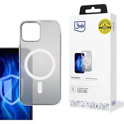 3mk Protection 3mk Frosty MagCase White за Apple iPhone 15 - бял (5903108596688)