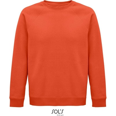 Sol's Space Unisex bio mikina oranžová burnt