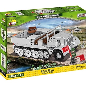 Cobi 2522 SMALL ARMY II WW Sd.Kfz. 9 FAMO, 412 k, 1 f