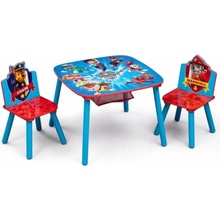 bHome detský stôl s stoličkami Tlapková Patrola záchranári